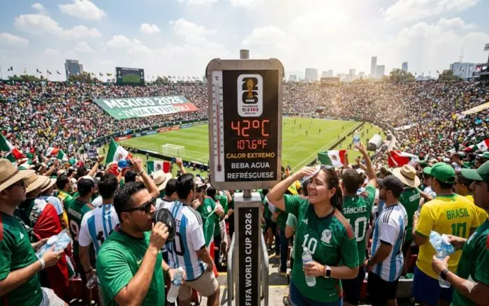 Mundial 2026: Calor y humedad, provocados por el cambio climático, pondrá en riesgos a jugadores y aficionados: Estudio