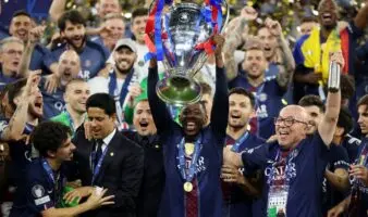 París Saint-Germain repite como campeón de la Champions League tras vencer al Arsenal