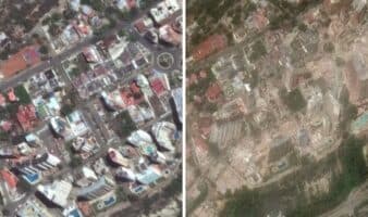 Imágenes aéreas muestran devastación en Venezuela tras terremotos