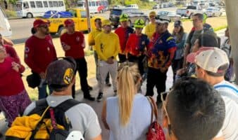 'México está con ustedes': afirman 'Los Topos' al pueblo de Venezuela