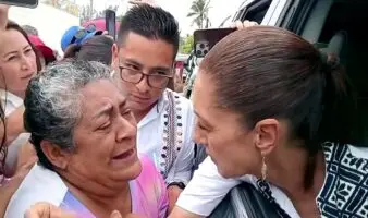 Familia de periodista desaparecida se manifiesta ante Sheinbaum