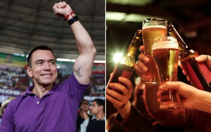 Noboa ordena bajar el precio de la cerveza por el Mundial 2026