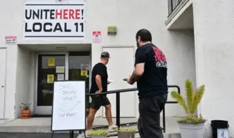 Trabajadores del SoFi Stadium de Los Ángeles amenazan con irse a huelga durante el Mundial