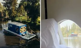 Trajinera con hospedaje estilo Airbnb no tiene permisos y podría afectar ecosistemas de Xochimilco: Sedema