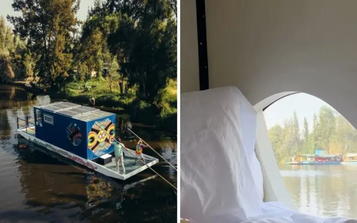 Trajinera con hospedaje estilo Airbnb no tiene permisos y podría afectar ecosistemas de Xochimilco: Sedema