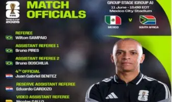 Mundial 2026: Wilton Sampaio impondrá la ley entre México y Sudáfrica