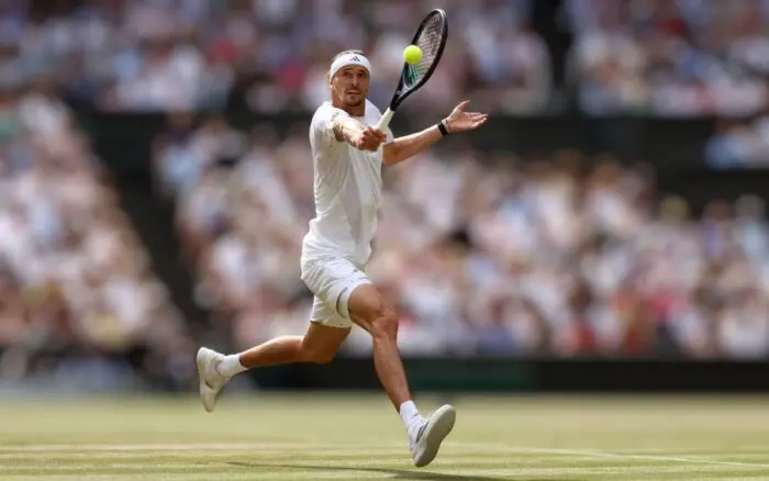 Llega Zverev por primera vez a una final de Wimbledon