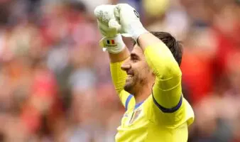 Courtois, el arquero belga-madrileño ante su segundo país