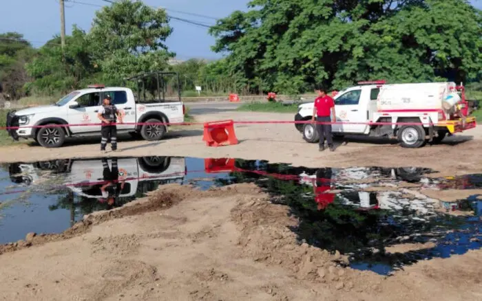 Nuevo derrame de Pemex en Salina Cruz, Oaxaca; suman ocho en un mes