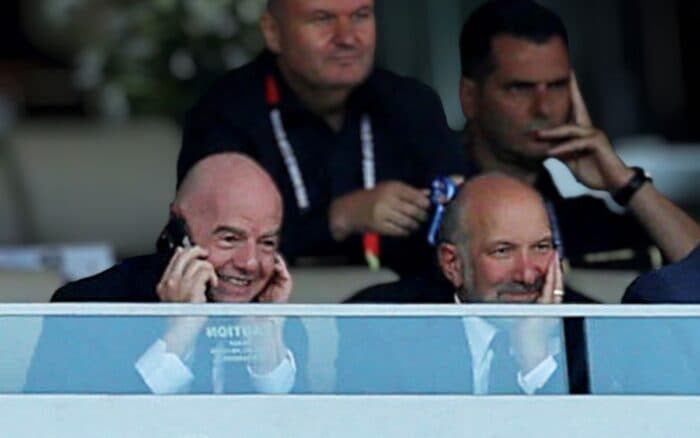 Infantino aseguró a Trump que instancias disciplinarias de la FIFA son 'independientes'