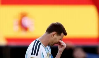Las lágrimas de Messi
