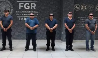 Operativo Enjambre en Tabasco: Caen seis policías