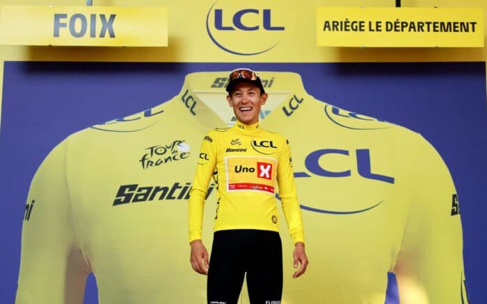 Pedersen gana la cuarta etapa del Tour de Francia, Traeen nuevo maillot amarillo
