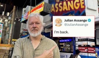'I´m back': Julian Assange vuelve a su cuenta de X después de más de dos años