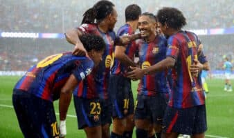 Raphinha lidera el 5-1 del Barça ante al Feyenoord