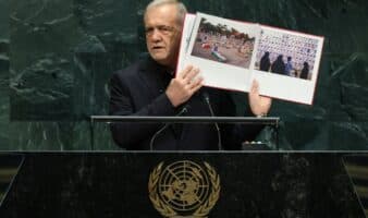 EE.UU. abandona la Asamblea General después de que el presidente iraní los llame terroristas
