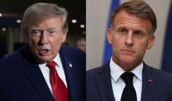 Macron propone a Trump iniciativas para contener escalada de precios del petróleo