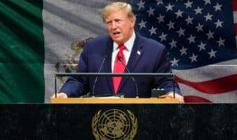Trump acusa a México de ser 'epicentro' del narcotráfico y le exige que tome medidas
