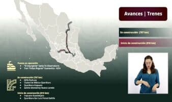 México construirá 2 mil 400 km de vías ferroviarias en este sexenio