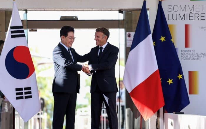 París y Seúl invertirán 1,000 millones de euros en 5 años para impulsar industria audiovisual