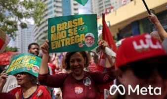 Justicia electoral brasileña da 24 horas a Meta para demostrar que da el mismo trato a Lula y Flávio Bolsonaro
