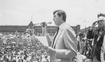 López Obrador y Sheinbaum lamentan muerte de Cuauhtémoc Cárdenas; destacan su legado democrático