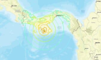 Fuerte sismo en Panamá: ajustan magnitud a 7.7