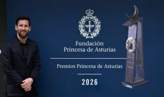 Messi: Mi padre estaba 'muy ilusionado' con el Premio Princesa de los Deportes