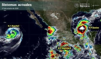 Se forma tormenta tropical Isaías en el Golfo de México; Marina cierra 12 puertos
