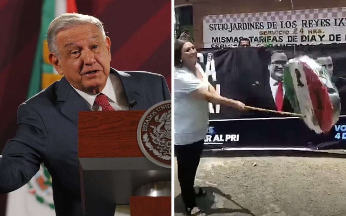 AMLO exhibe video donde Xóchitl Gálvez rompe piñata del PRI | Aristegui ...