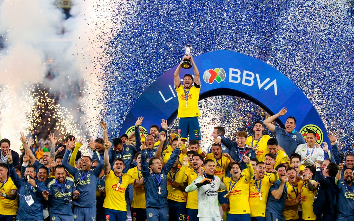 America Line Up América es tricampeón de la Liga MX al igualar con Monterrey ...