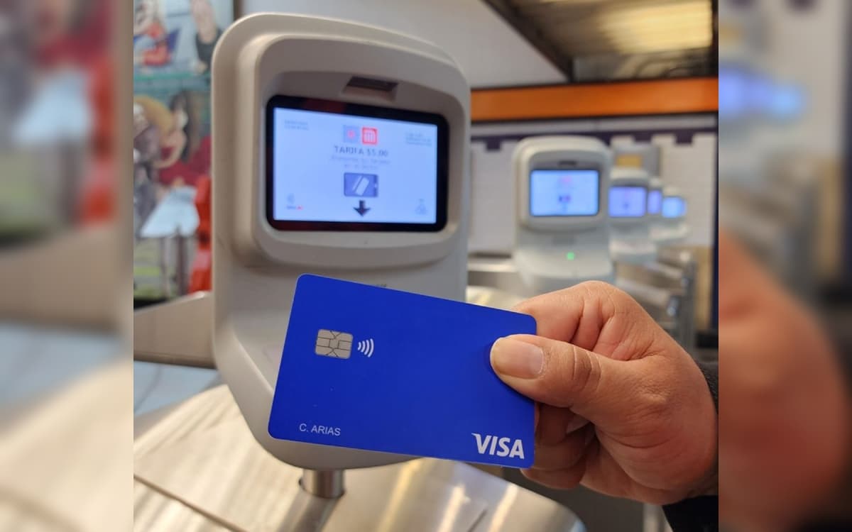 Video Ahora podrás pagar tu acceso al Metro de la CDMX con tu tarjeta